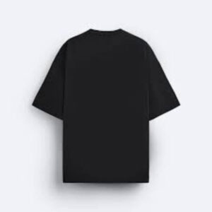 Home zentro oversized black t shirt
